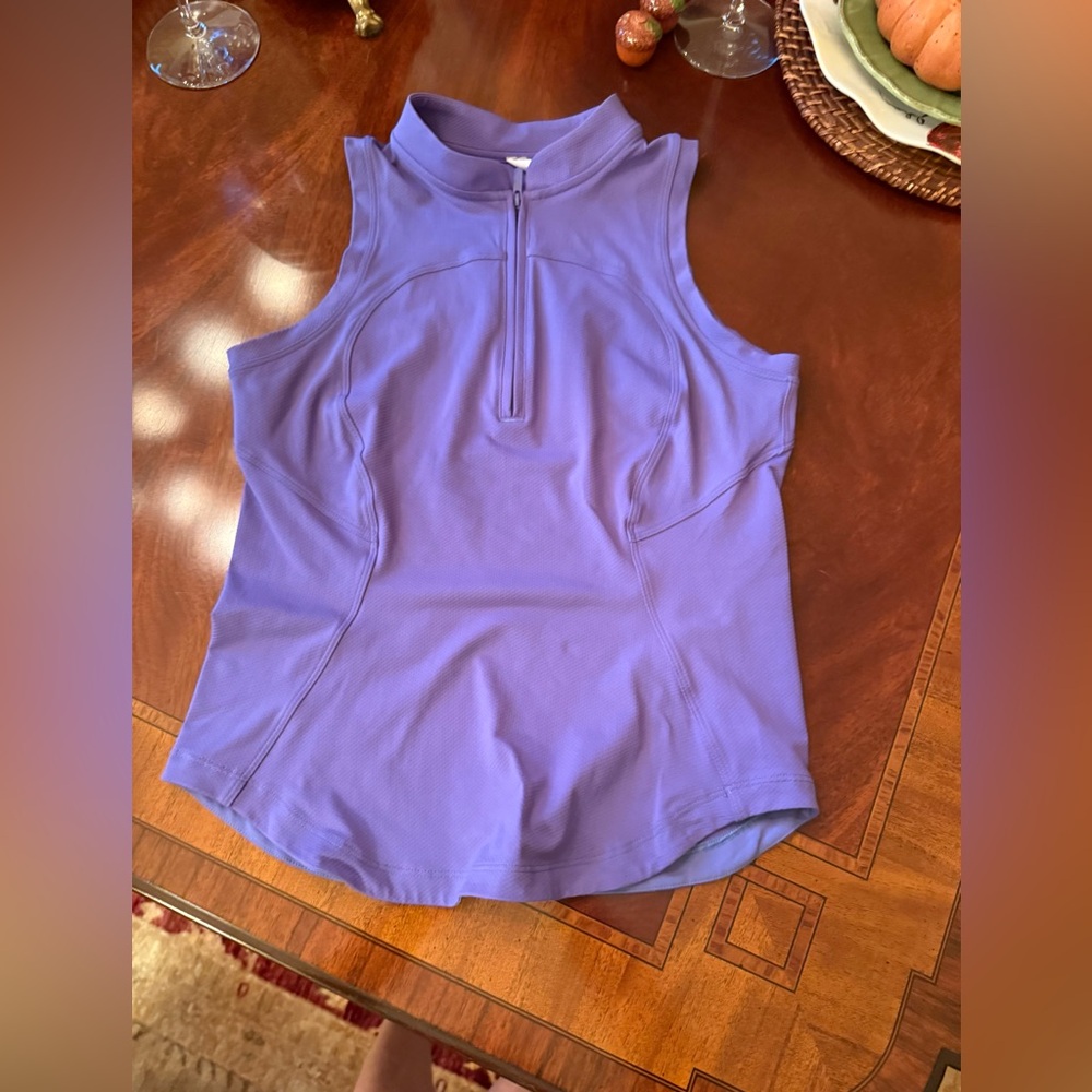 Lululemon Front Zip Mock-Neck
Tennis Tank Top size 2